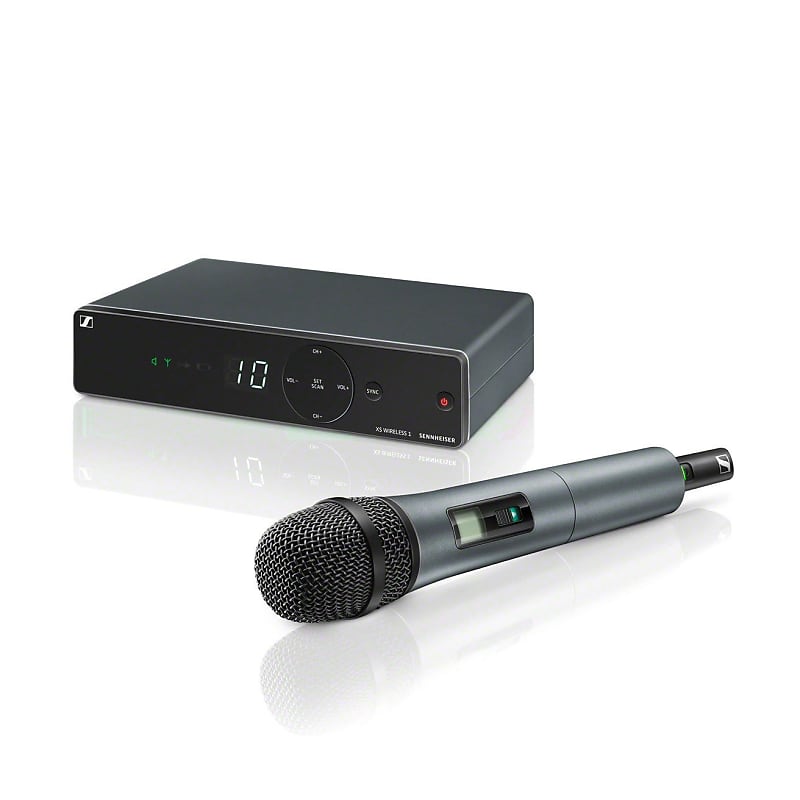 Беспроводная микрофонная система Sennheiser XSW 1-825-A Handheld Mic Wireless System - A Band (5480572 MHz) беспроводная система sennheiser xsw 1 825 dual