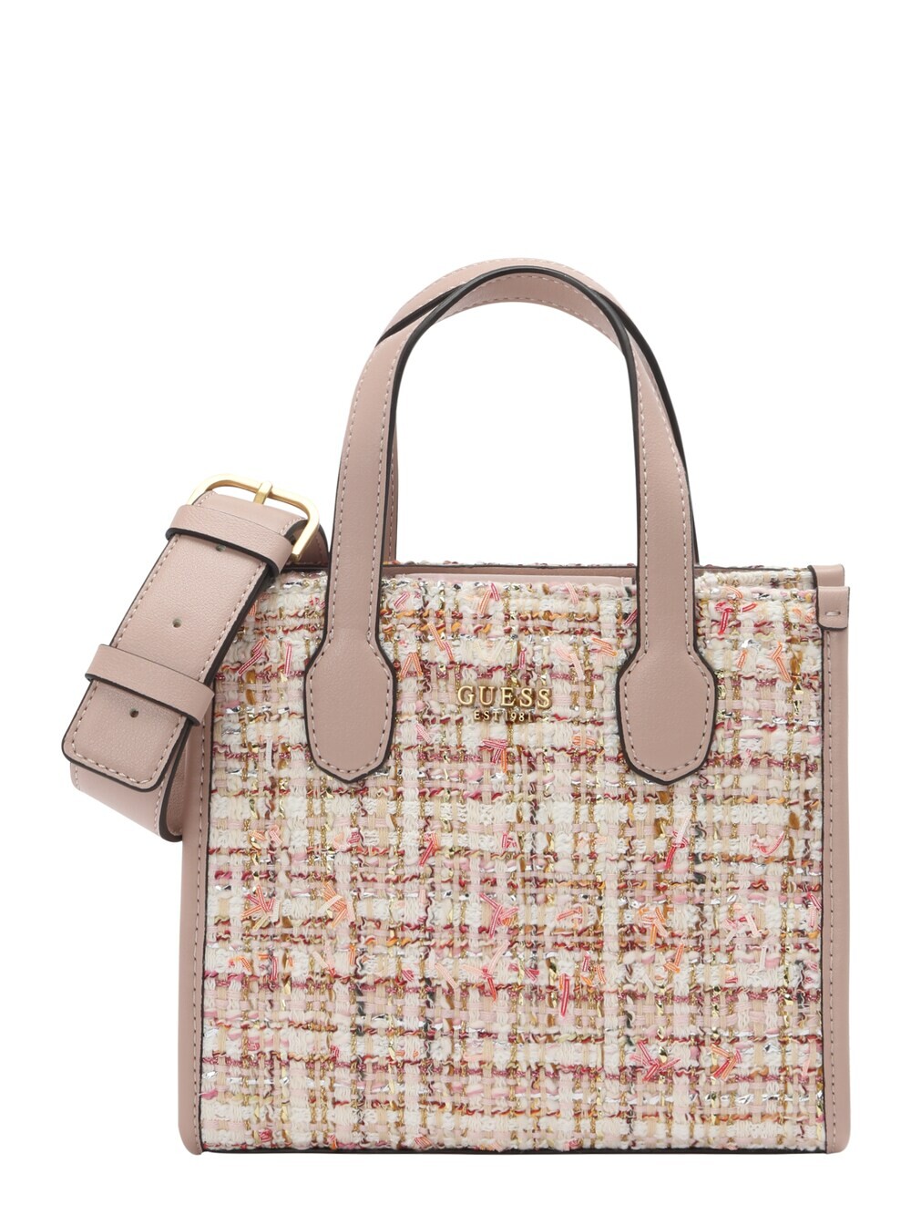 

Сумочка Guess SILVANA, темно-розовый