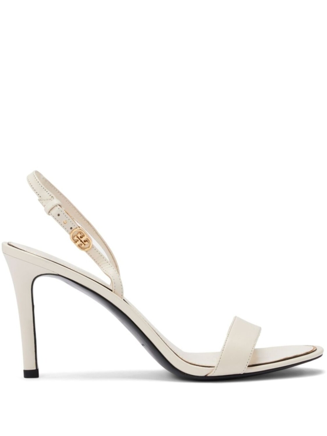 

Сандалии Tory Burch 85 мм с пряжкой Double T, серый