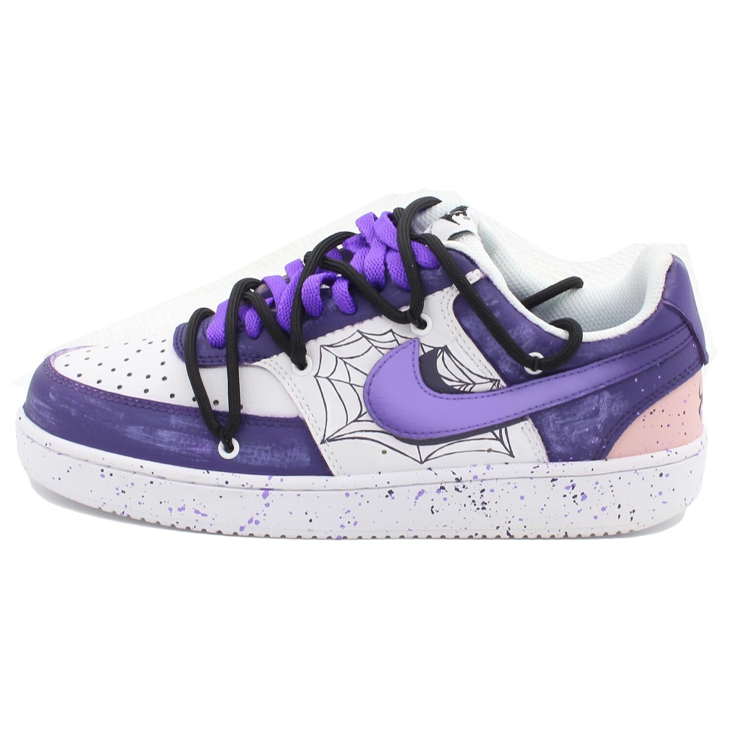 

Кроссовки Nike Court Vision 1 Skateboarding Shoes Unisex Low-top Purple/white, фиолетовый