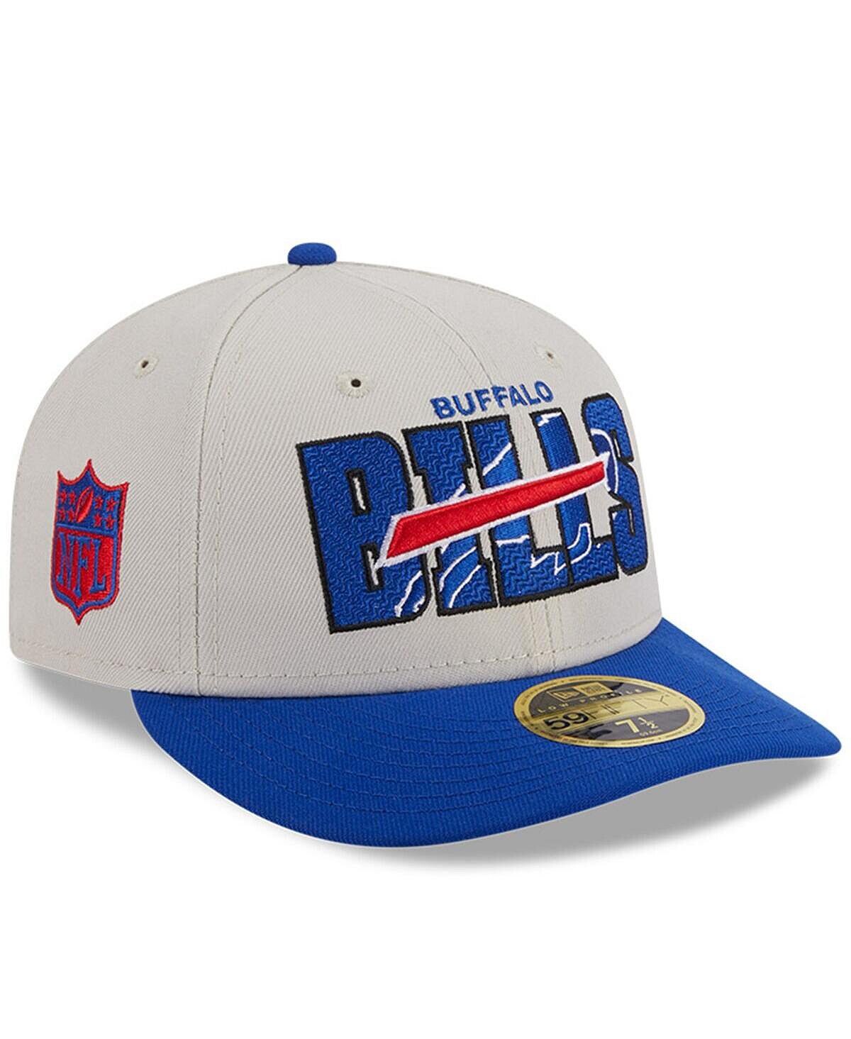 

Мужская облегающая шляпа Stone, Royal Buffalo Bills 2023 NFL Draft, низкопрофильная 59FIFTY New Era
