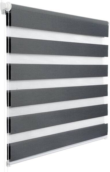 

Рулонные шторы Woltu Klemmfix Zachary, 85x120x2 см, темно-серый