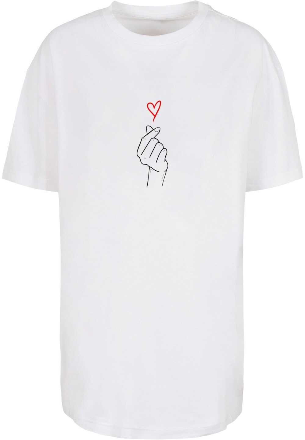 Рубашка Merchcode Heart, белый