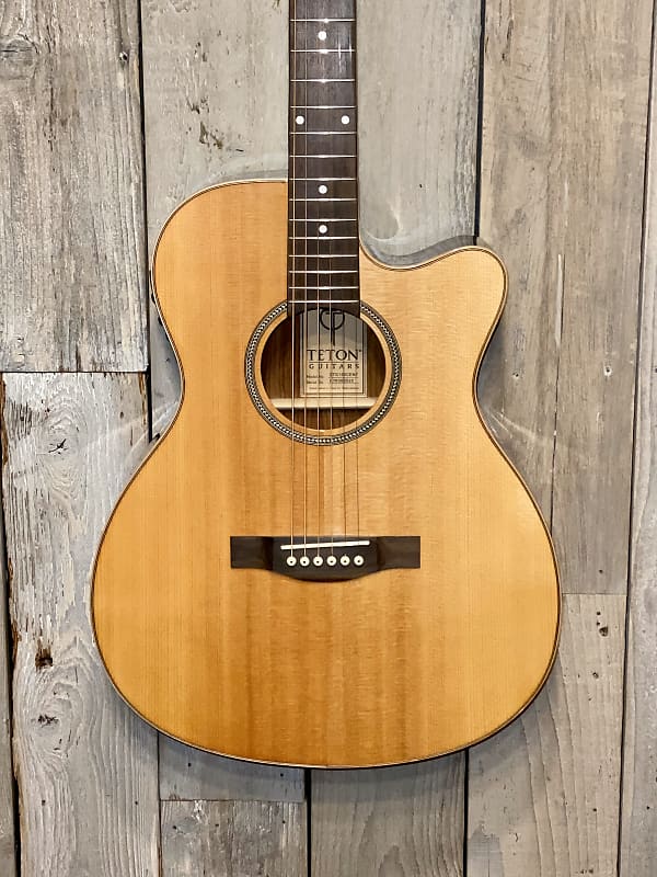 Акустическая гитара Teton STG100CENT Spruce Cutaway Guitar Acoustic/Electric EXTRAS Help Support Small Business , Thanks акустическая гитара luna vista stallion tropical wood acoustic electric guitar gloss natural help support small business