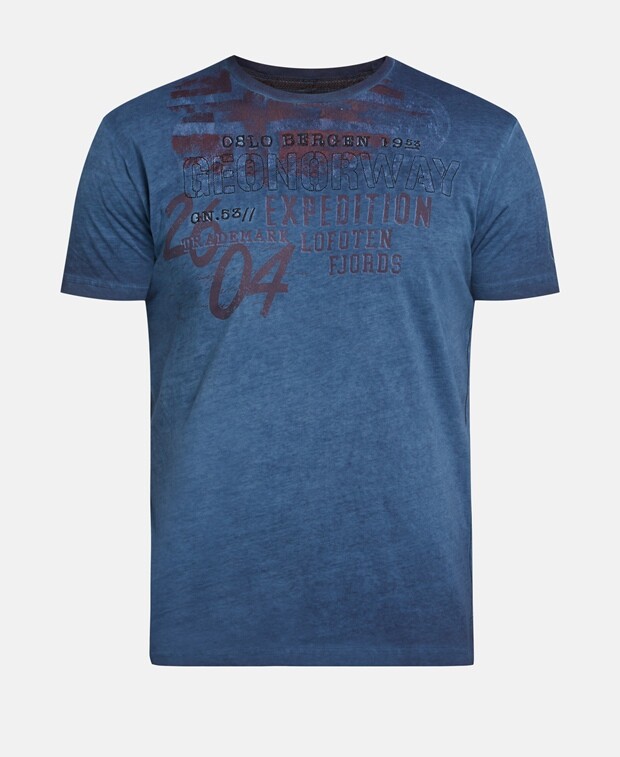 

Футболка Geographical Norway, темно-синий