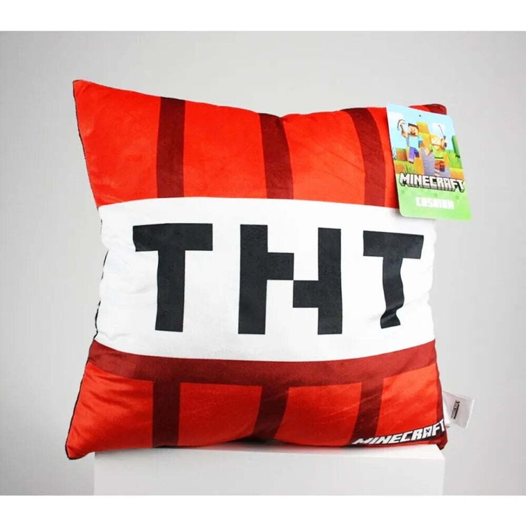 

Подушка Gamer Minecraft TNT декоративная подушка 40х40 см