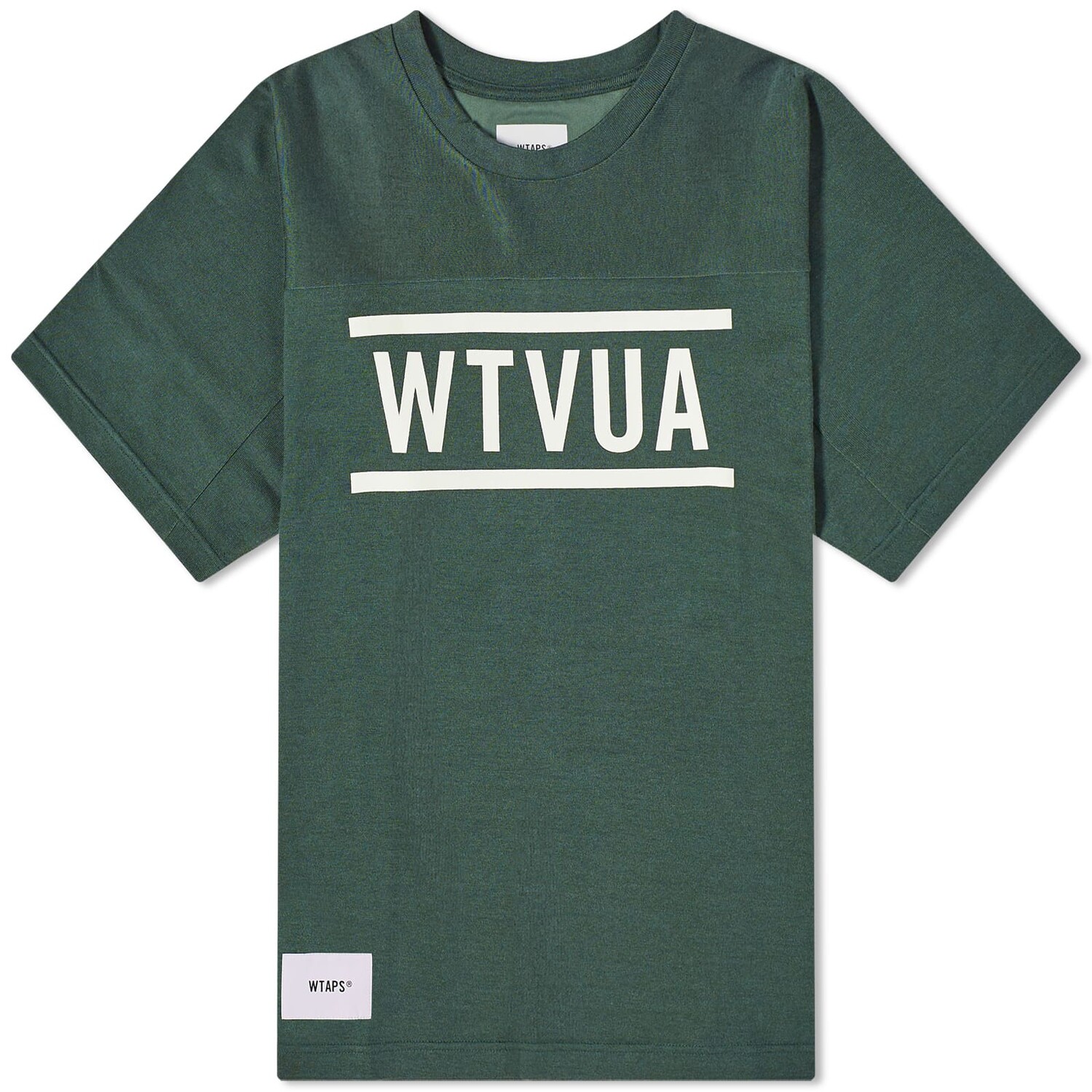 

Футболка Wtaps 09 Wtvua Printed, зеленый