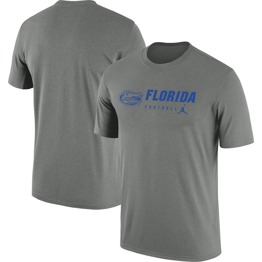 

Футболка с коротким рукавом Jordan Brand Florida Gators, серый
