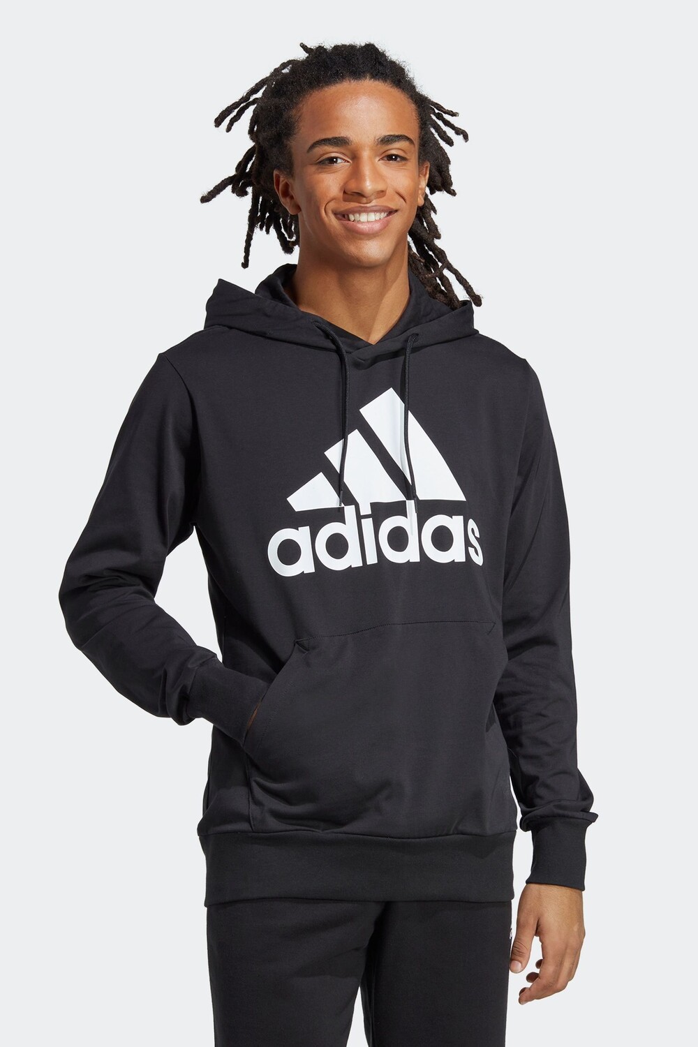 

Спортивная одежда Essentials с капюшоном и логотипом adidas, черный