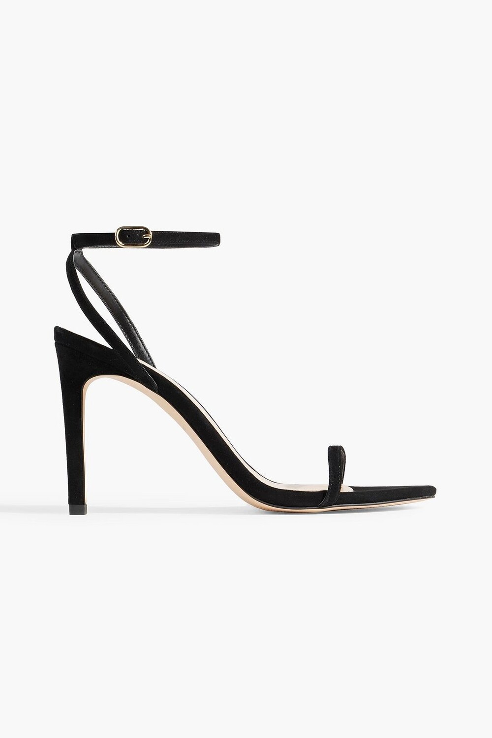 

Замшевые босоножки Dancer 95 STUART WEITZMAN, черный