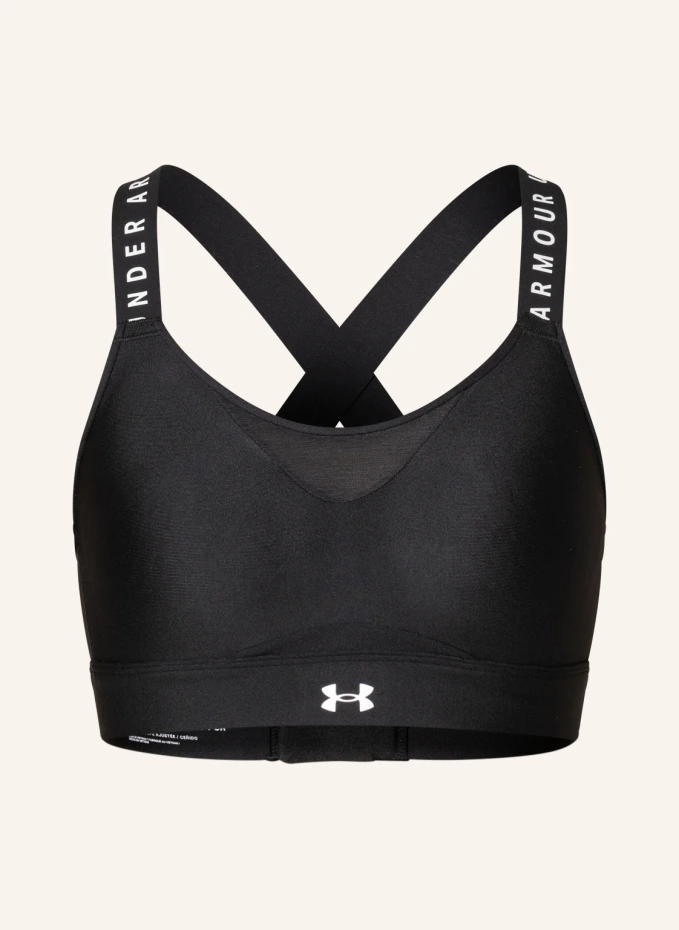 

Спортивный бюстгальтер infinity с сеткой Under Armour, черный