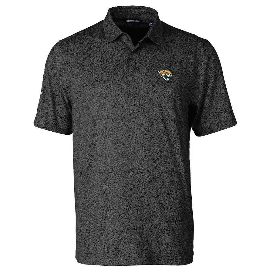

Поло с коротким рукавом Cutter & Buck Jacksonville Jaguars, черный