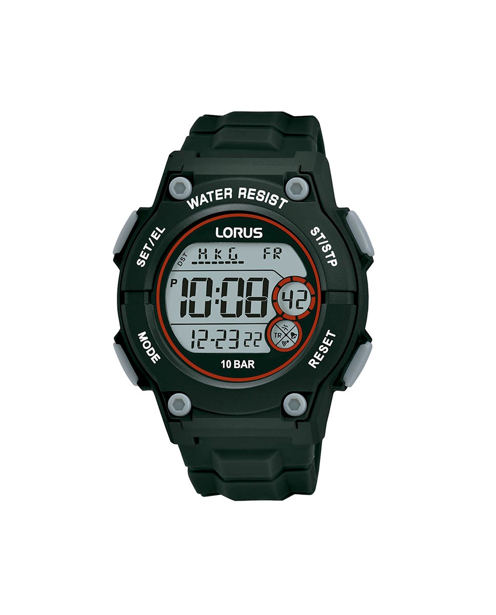 Мужские часы Sport man R2329PX9 с силиконовым ремешком и черным ремешком Lorus, черный мужские часы sport man r2337px9 с силиконовым и белым ремешком lorus белый