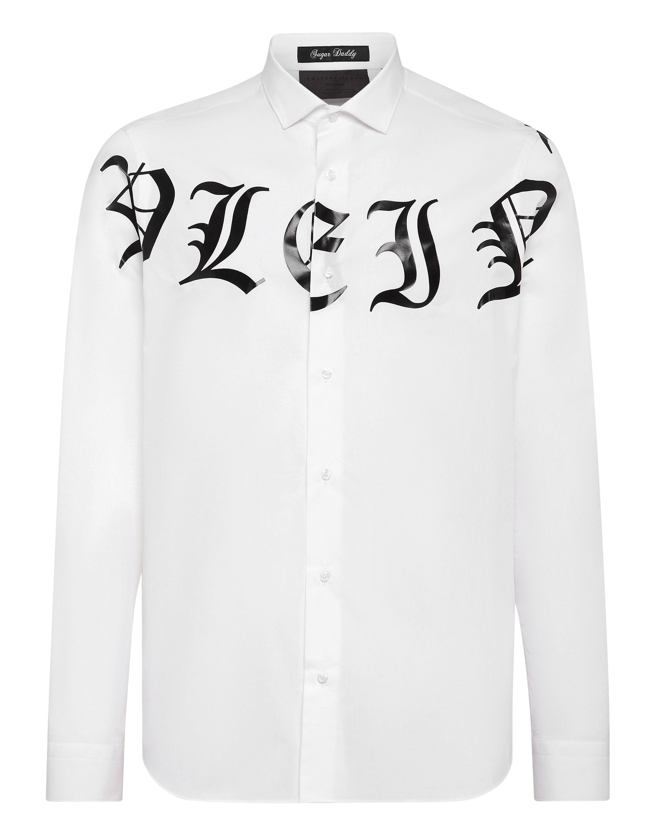 

Рубашка Sugar Daddy Cut LS Gothic Plein Philipp Plein, белый