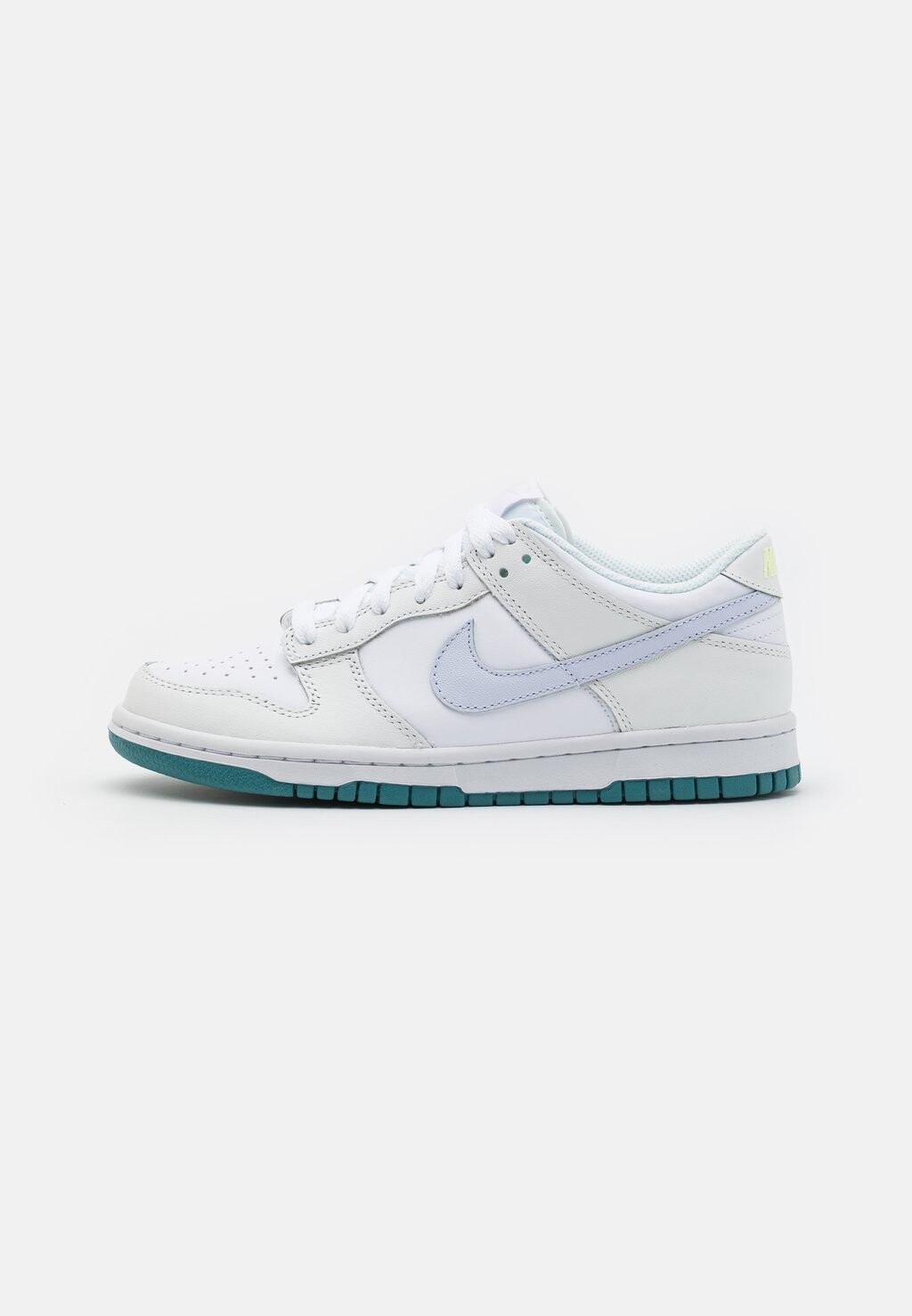 Кроссовки низкие DUNK UNISEX Nike Sportswear, цвет white/football grey/summit white/citron tint низкие кроссовки phoenix waffle nike цвет platinum tint pale ivory summit white sail cement grey metallic silver