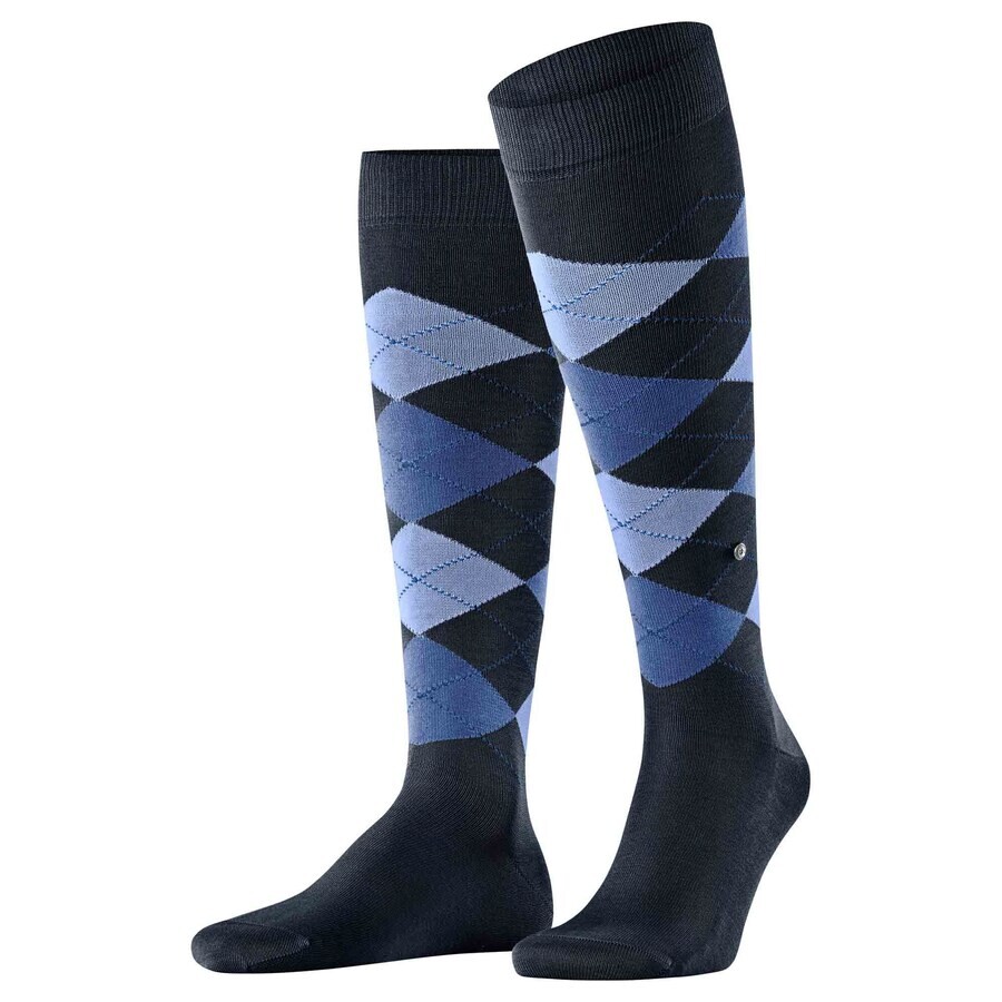 

Носки BURLINGTON Knee High Socks, цвет mottled blue