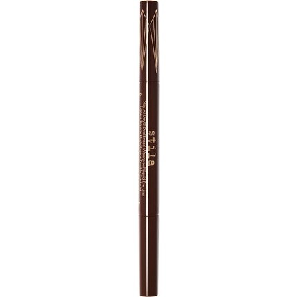 

Stila Stay All Day Двусторонняя водостойкая жидкая подводка для глаз с микронаконечником Стойкий коричневый цвет