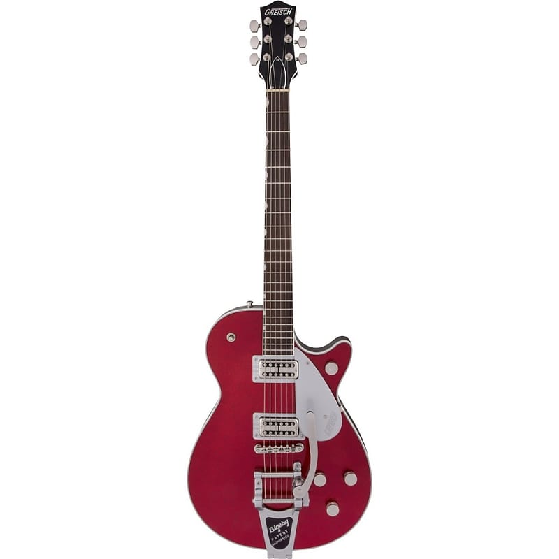 

Электрогитара Gretsch G6129T Players Edition Jet FT with Bigsby - Red Sparkle, Rosewood Fingerboard