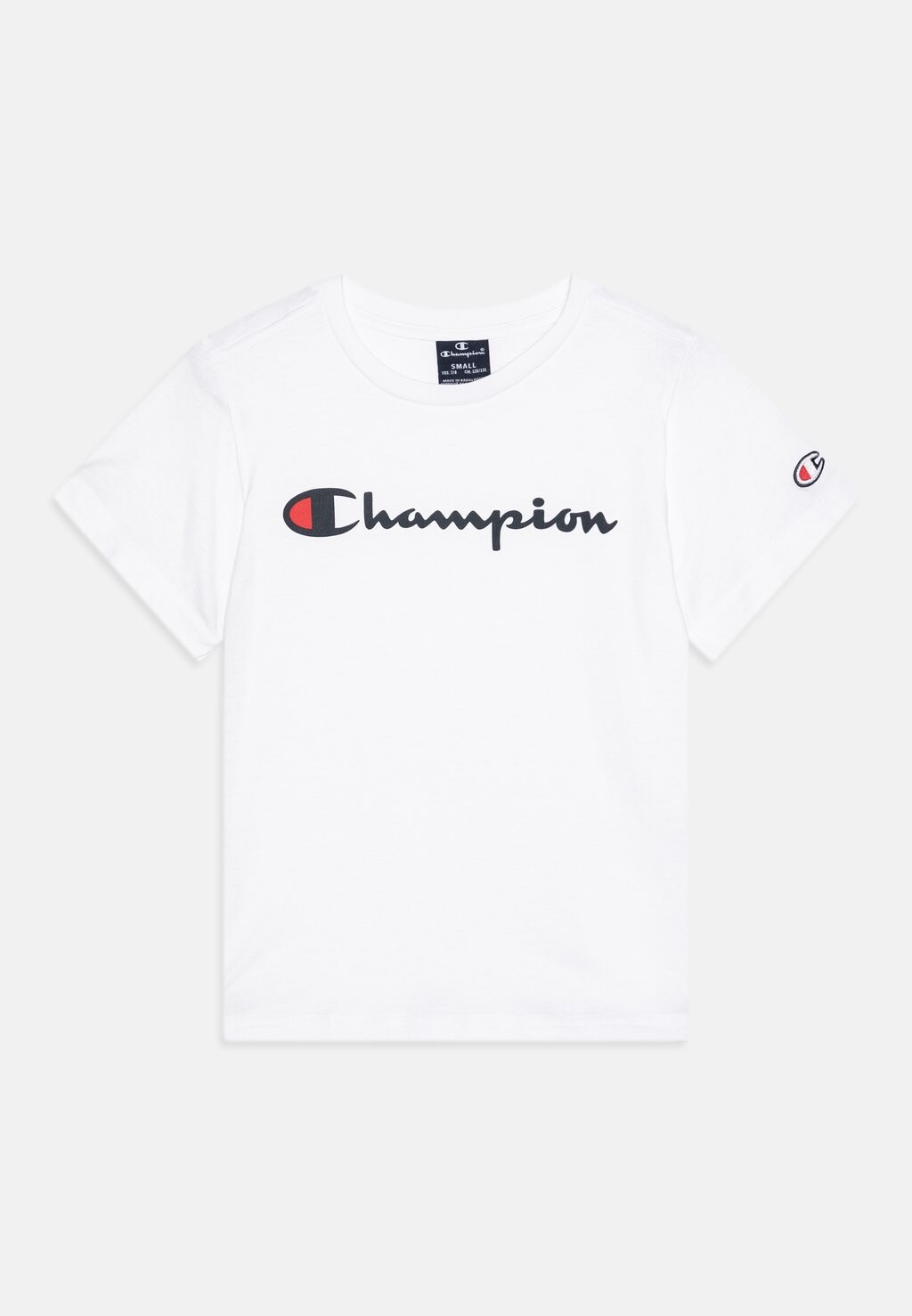 Футболка с принтом ICONS CREWNECK LARGE LOGO Champion, цвет white