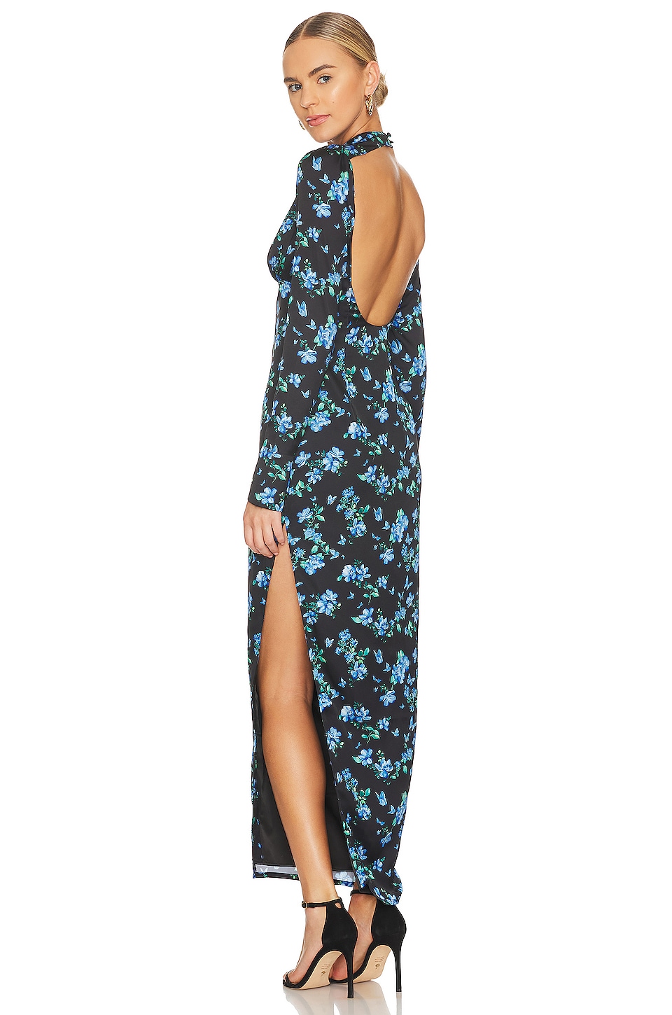 Платье MAJORELLE Stellina Gown, цвет Blue Butterfly цена и фото