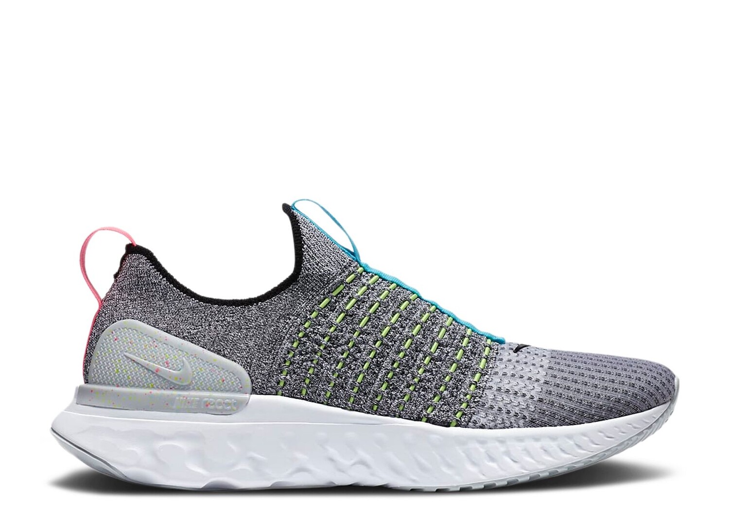 

Кроссовки Nike React Phantom Run Flyknit 2 'Crater', белый, Белый;серый