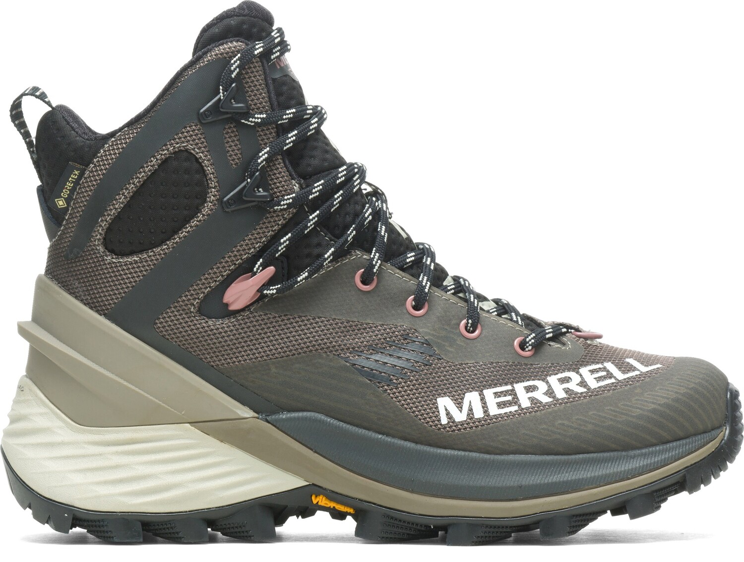

Походные ботинки Rogue Hiker Mid GORE-TEX — женские Merrell, серый