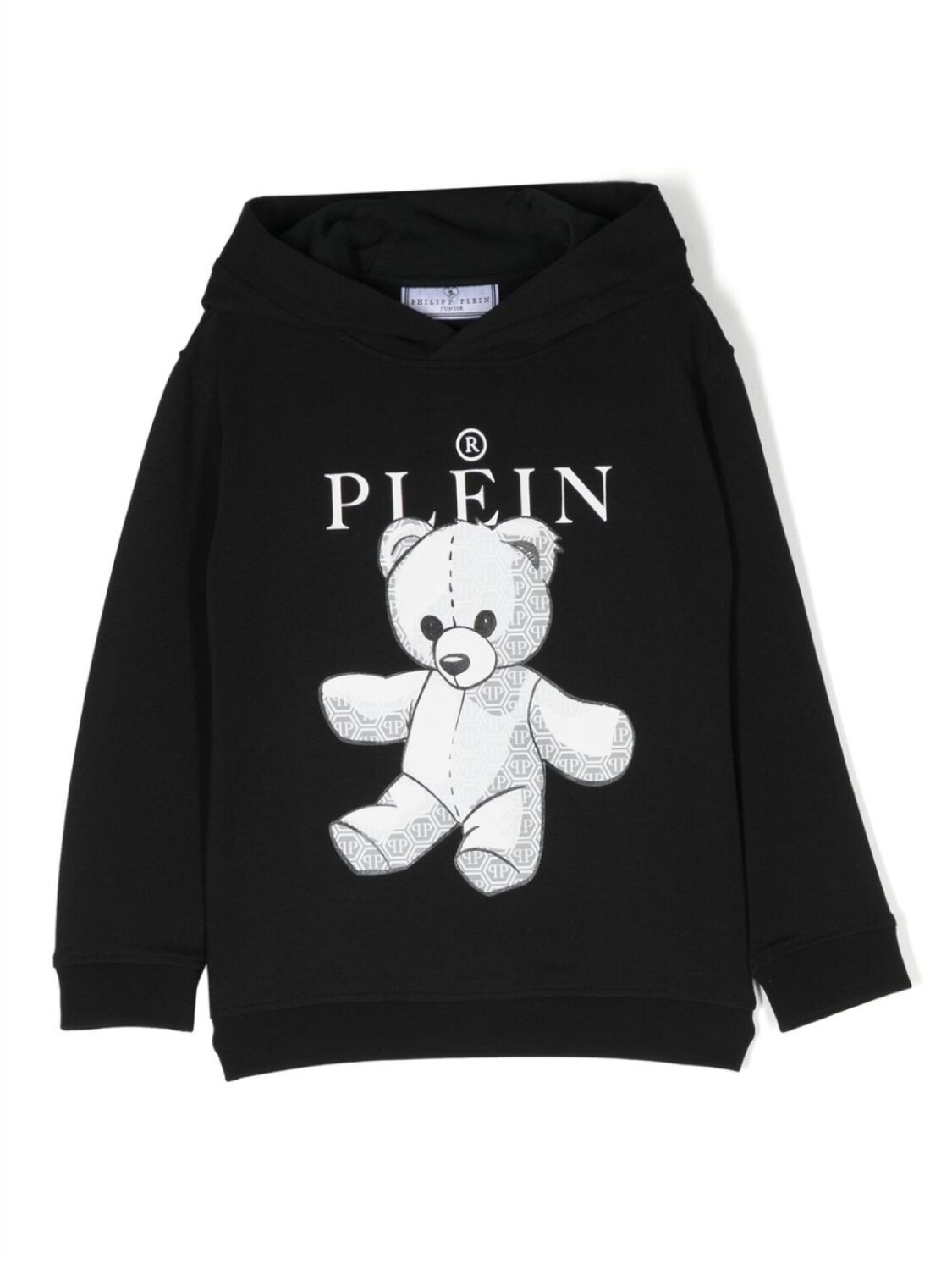 

Philipp Plein худи с логотипом, черный