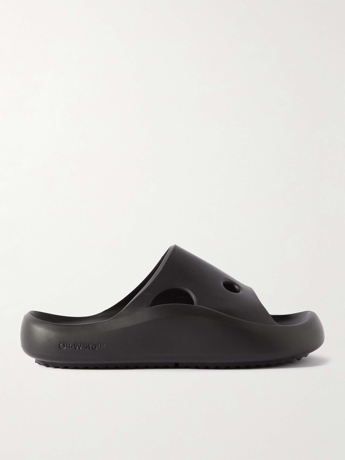 

Резиновые шлепанцы Meteor OFF-WHITE, черный