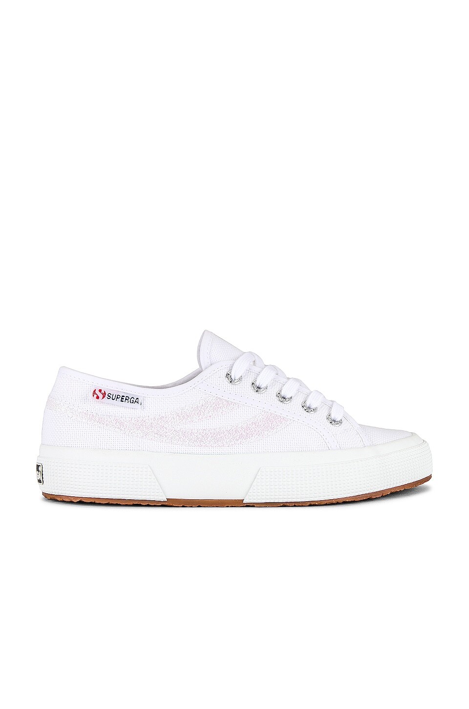 

Кроссовки Superga 2953 Swallow Tail Lame, белый