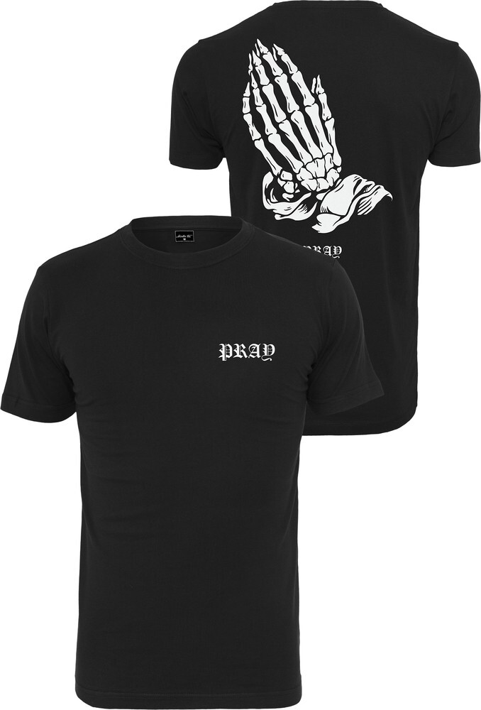 

Футболка Mister Tee Pray Skeleton Hands Tee, черный