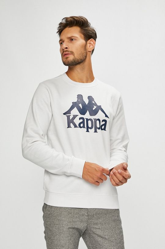 Каппа - Толстовка Kappa, белый толстовка для девочек kappa фиолетовый