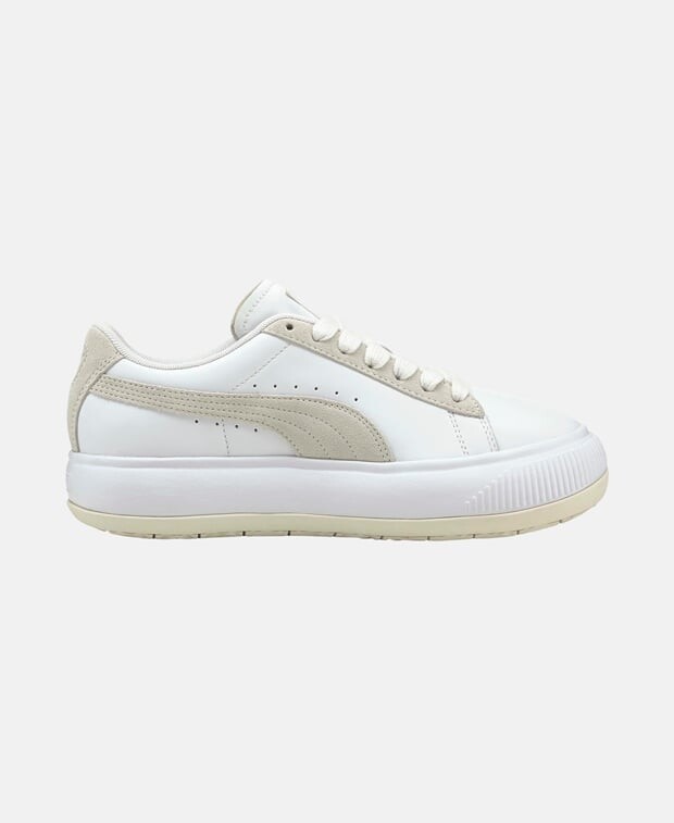 

Кроссовки на платформе Puma, шерсть белый