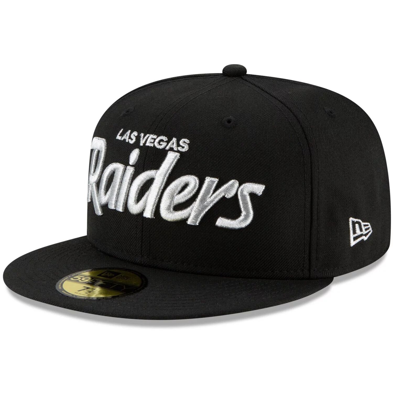 

Черная мужская приталенная кепка New Era Las Vegas Raiders Logo Omaha 59FIFTY