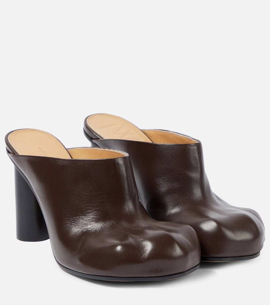 

Кожаные мюли paw Jw Anderson, коричневый