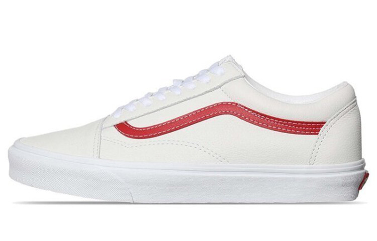 

Vans Old Skool Leather Pop — Белый перец чили