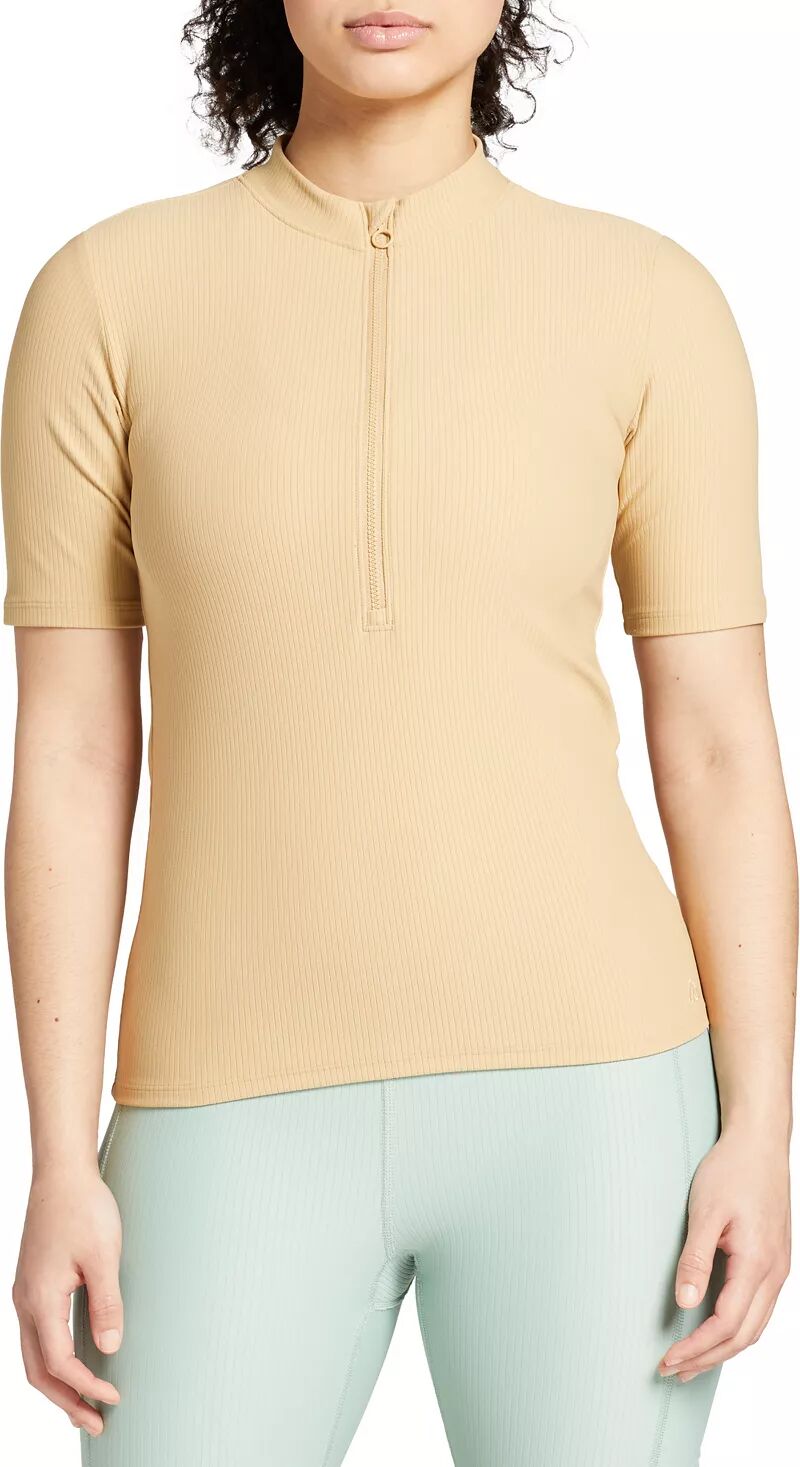 Женская рубашка Alpine Design Oasis с коротким рукавом и молнией ½
