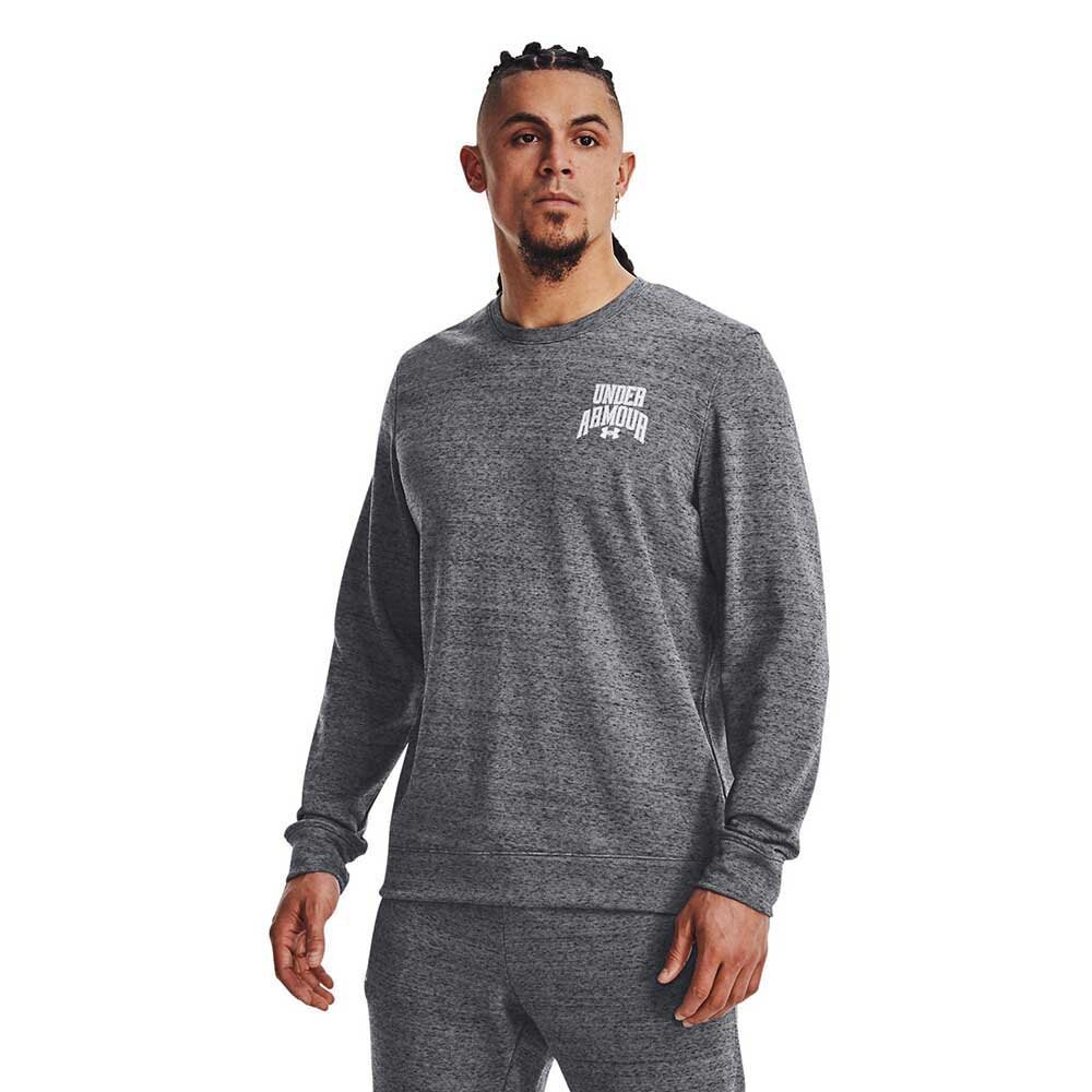 

Толстовка Under Armour Rival Terry Graphic Crew, серый