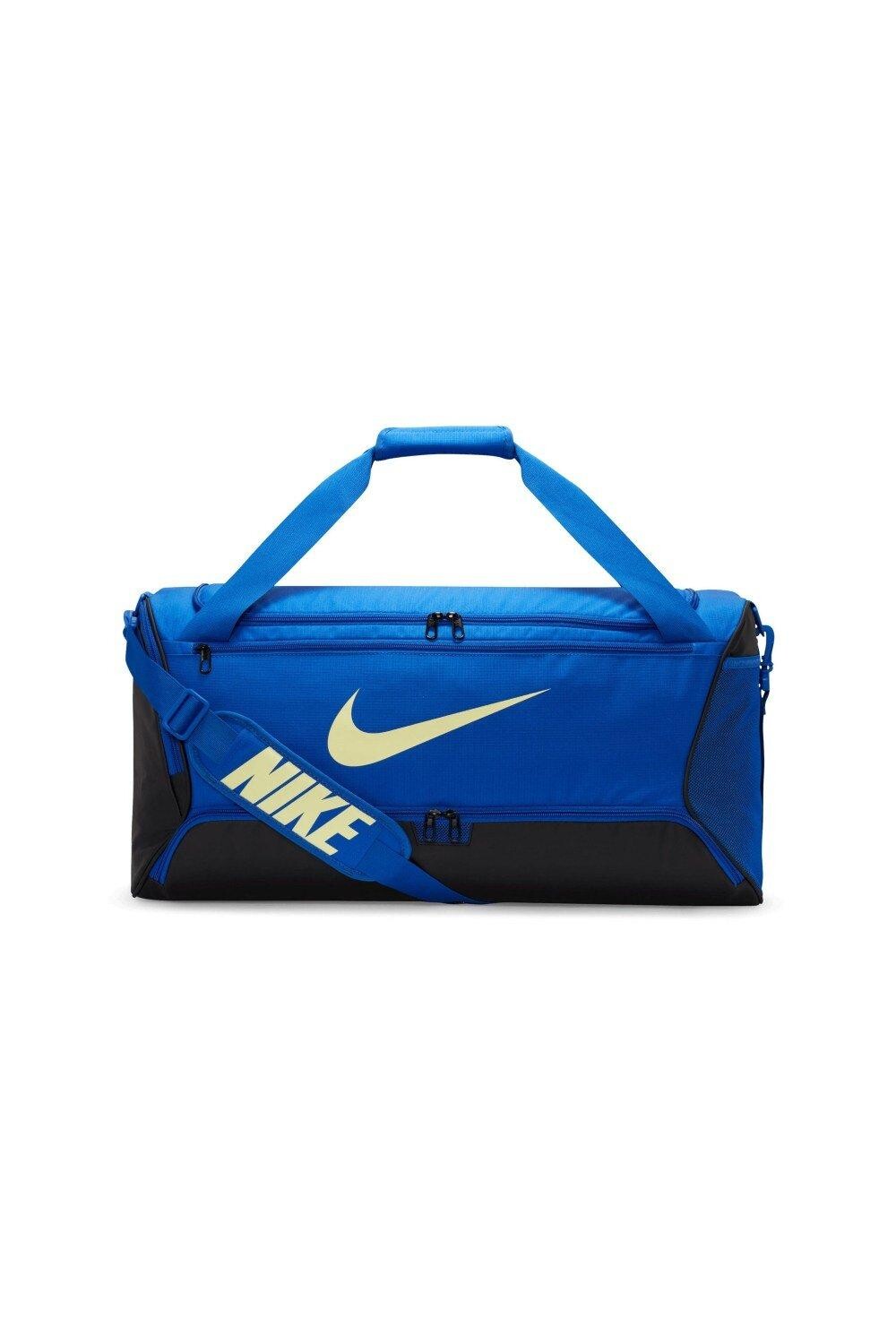 

Спортивная сумка Brasilia Swoosh Training объемом 60 л Nike, синий