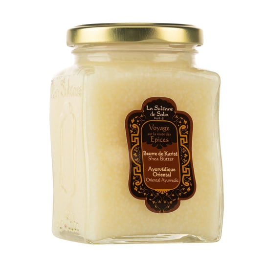 Аюрведическое масло ши и янтарно-ванильные пачули, 300мл La Ultane de Saba Shea Butter Ayurvedic, La Sultane De Saba