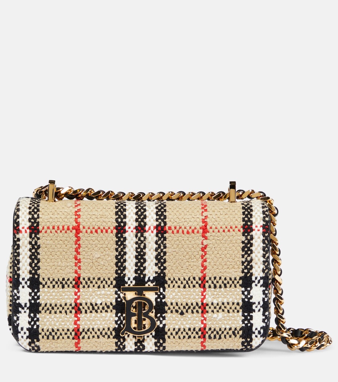 

Сумка через плечо Lola Mini в клетку Burberry, разноцветный