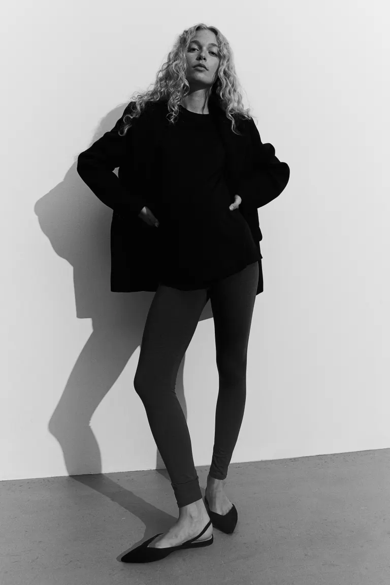 

Леггинсы трикотажные H&M, серый