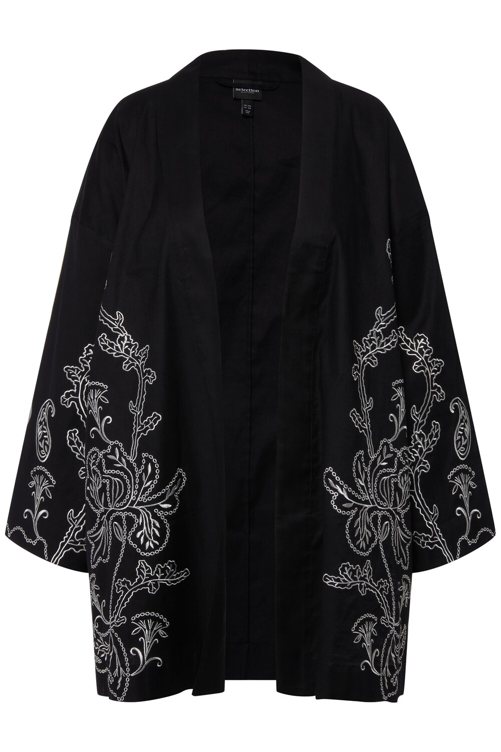

Кардиган Ulla Popken Kimono, черный