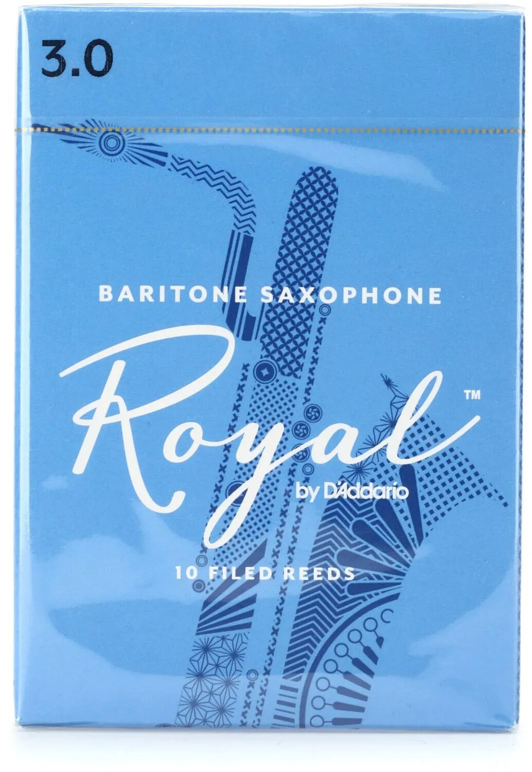 

D'Addario RLB1030 — трости для королевского баритона-саксофона — 3,0 (10 шт.)
