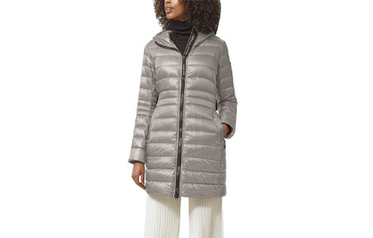 

Женский пуховик Canada Goose, Серый