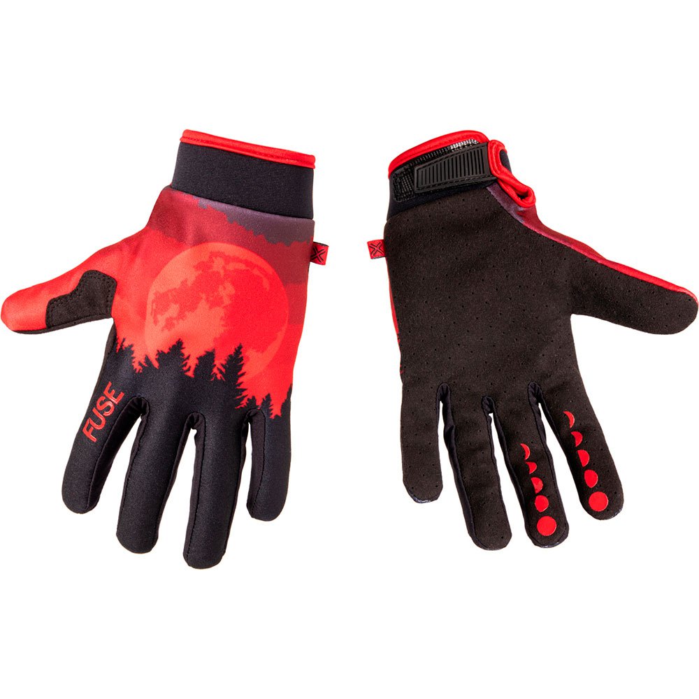 Длинные перчатки Fuse Protection Chroma MY2021, красный