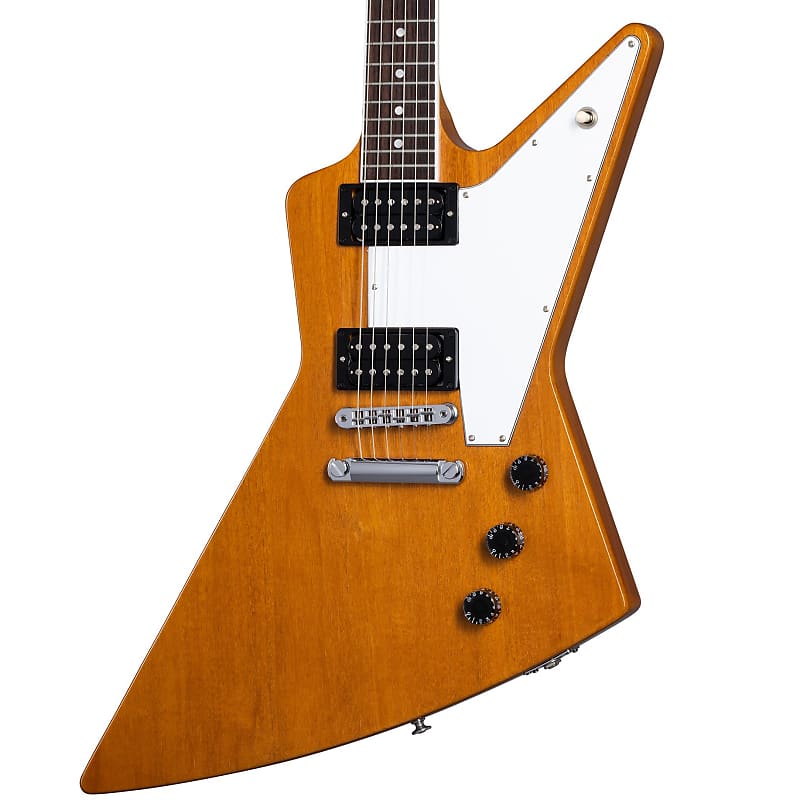 цена Электрогитара Gibson 70s Explorer Electric Guitar - Antique Natural