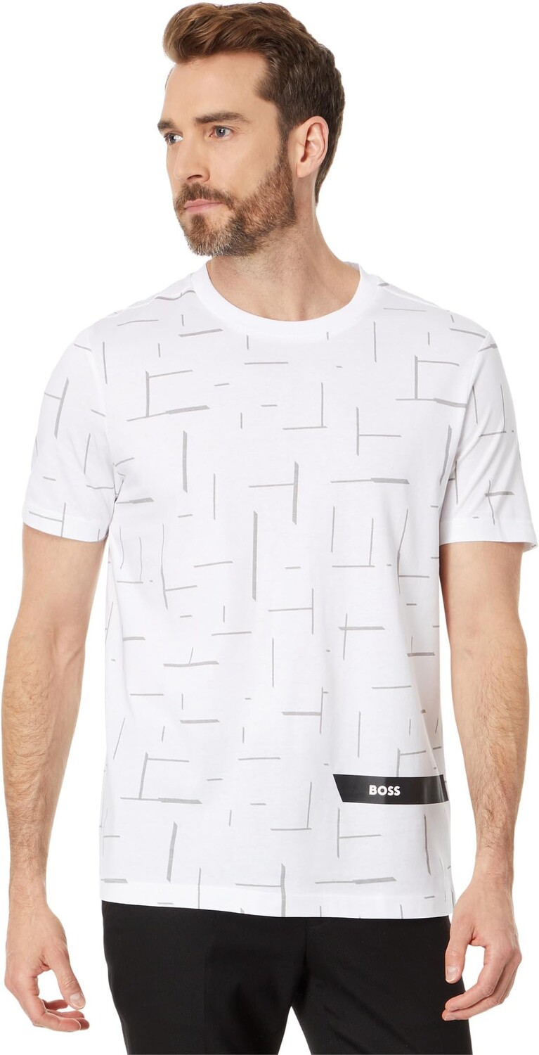 

Рубашка с коротким рукавом Tee 3 BOSS, белый