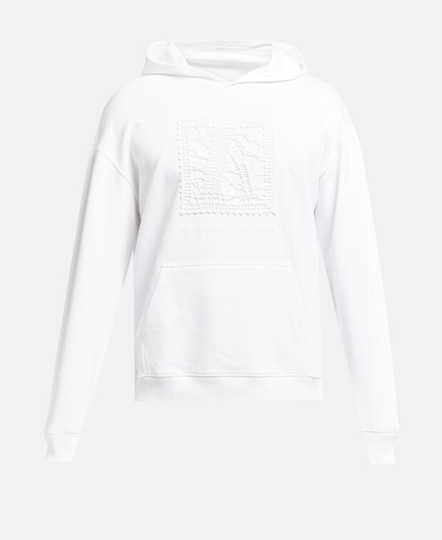 

Худи с капюшоном Emporio Armani, белый