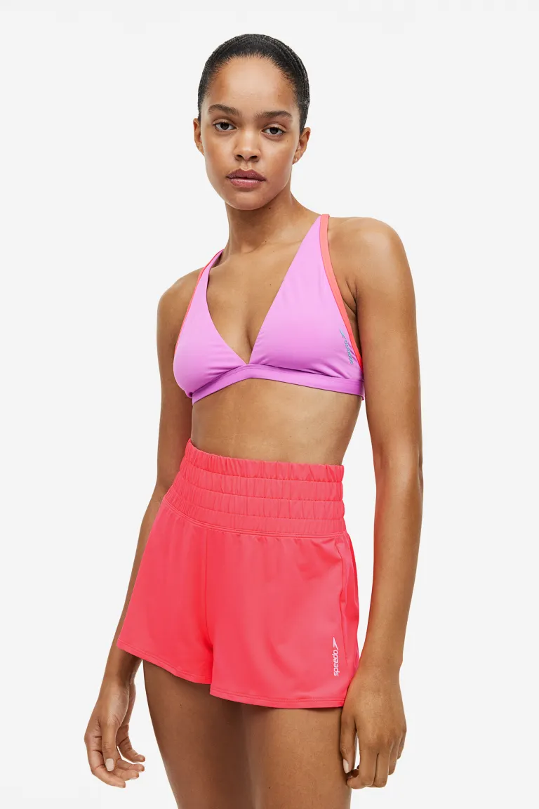 

Шорты без застежки H&M, красный