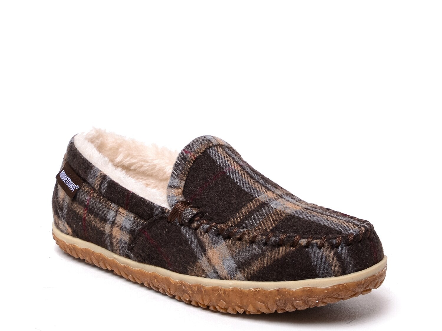 

Слипоны Tempe Minnetonka, плед